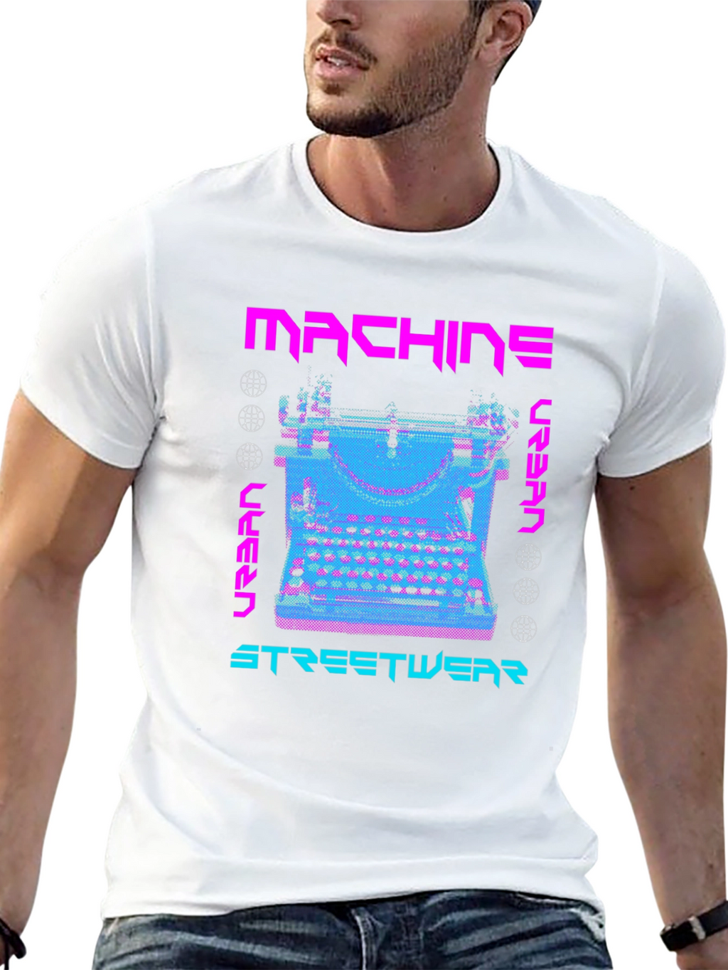 Machine Urban Streetwear T-Shirt