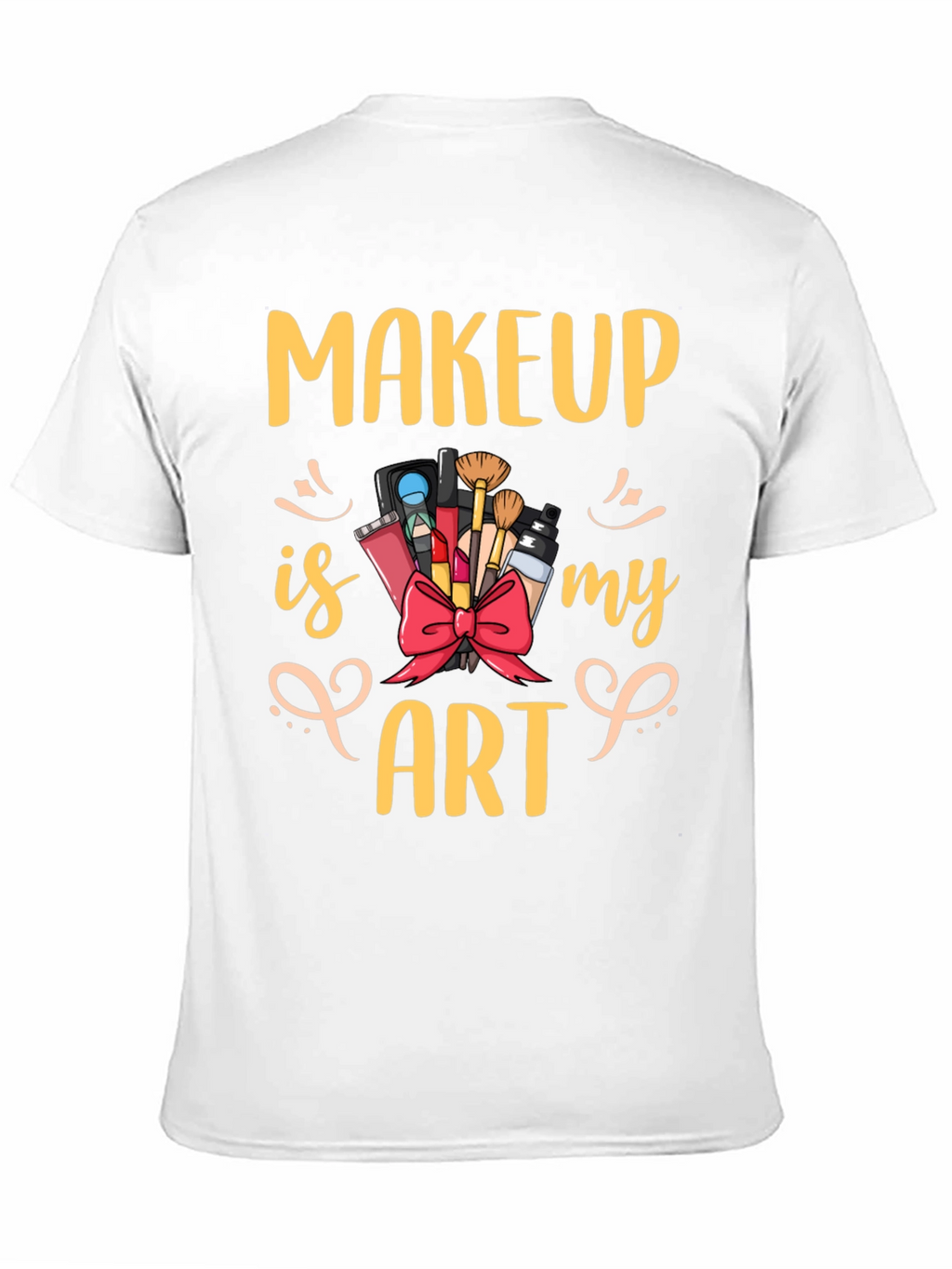 Makeup Is My Art Graphic Tee - Black