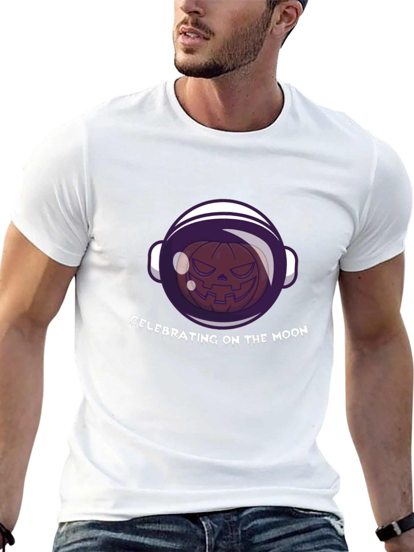 Halloween Moon Landing T-Shirt