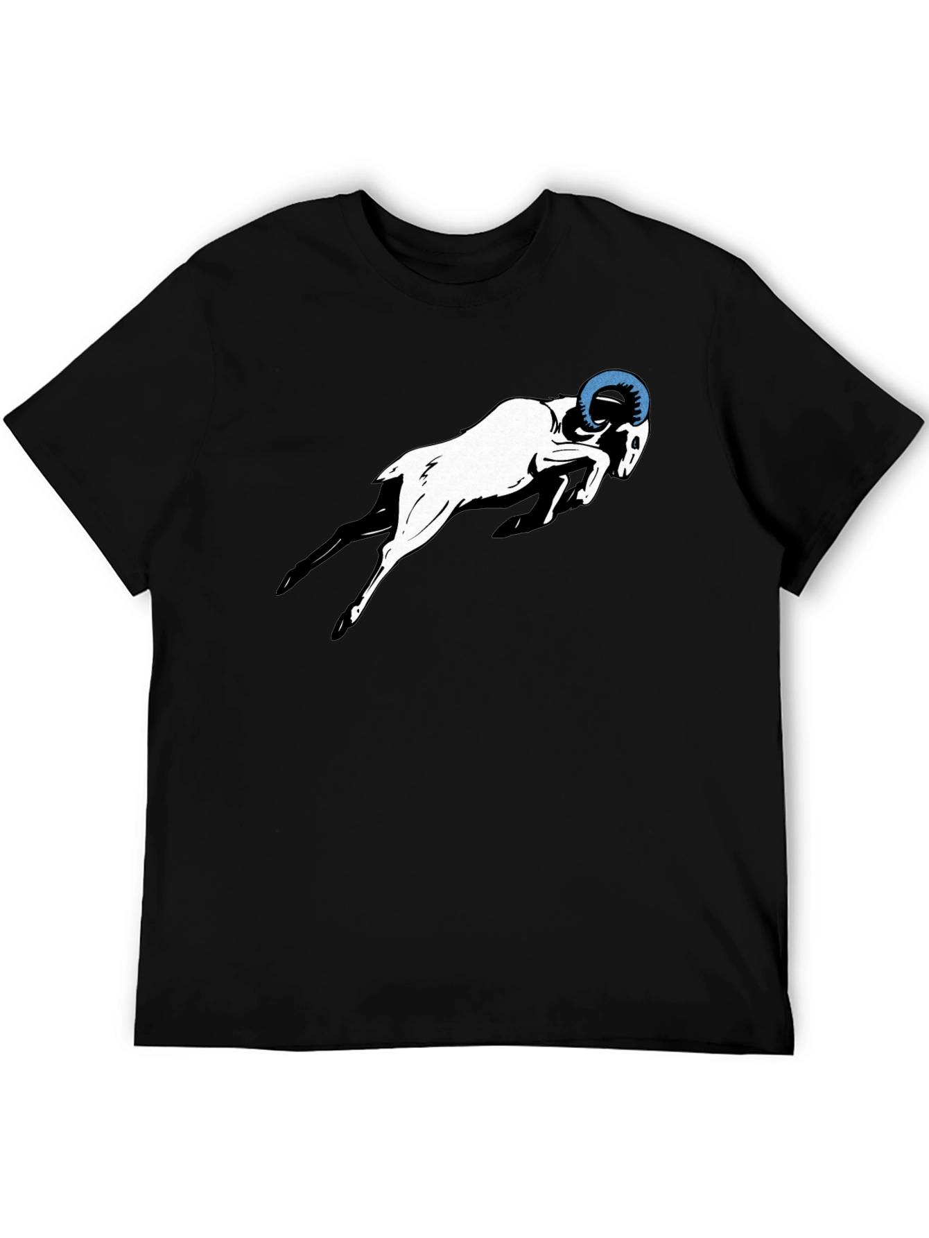 Ram Graphic Tee - Black T-Shirt