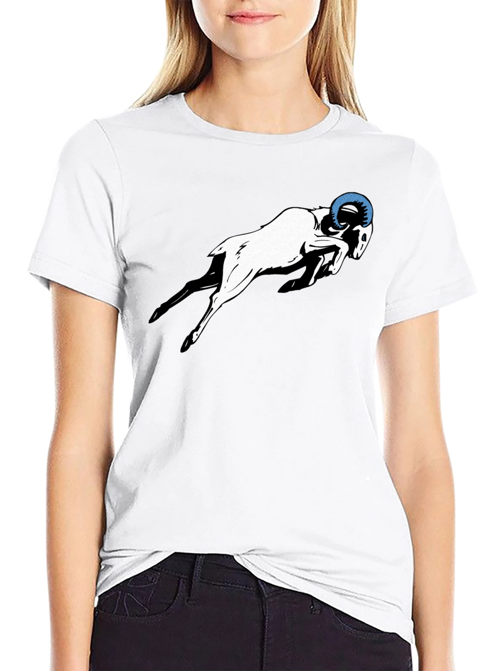 Ram Graphic Tee - Black T-Shirt