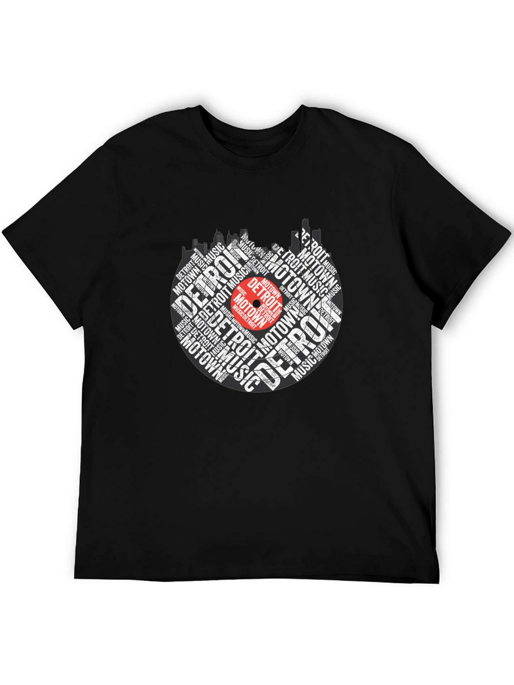 Detroit Motown Music Graphic Tee