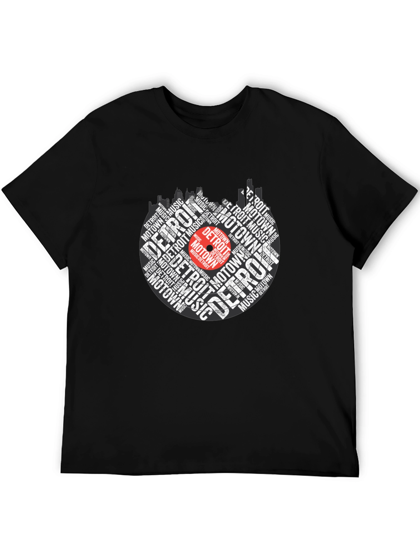 Detroit Motown Music Graphic Tee