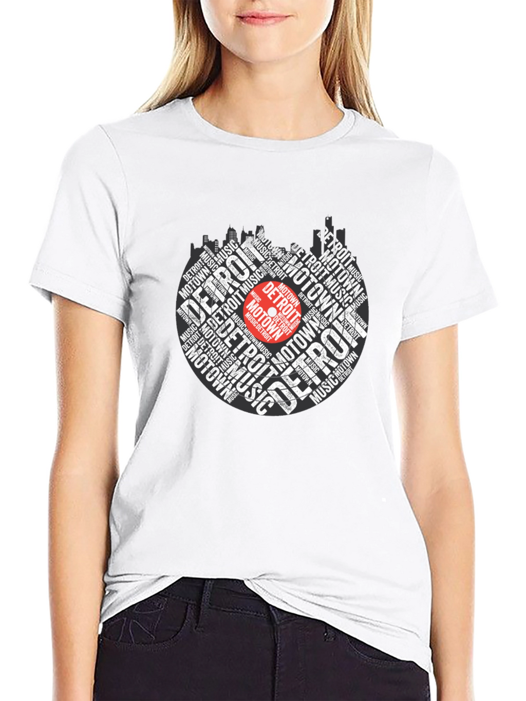 Detroit Motown Music Graphic Tee