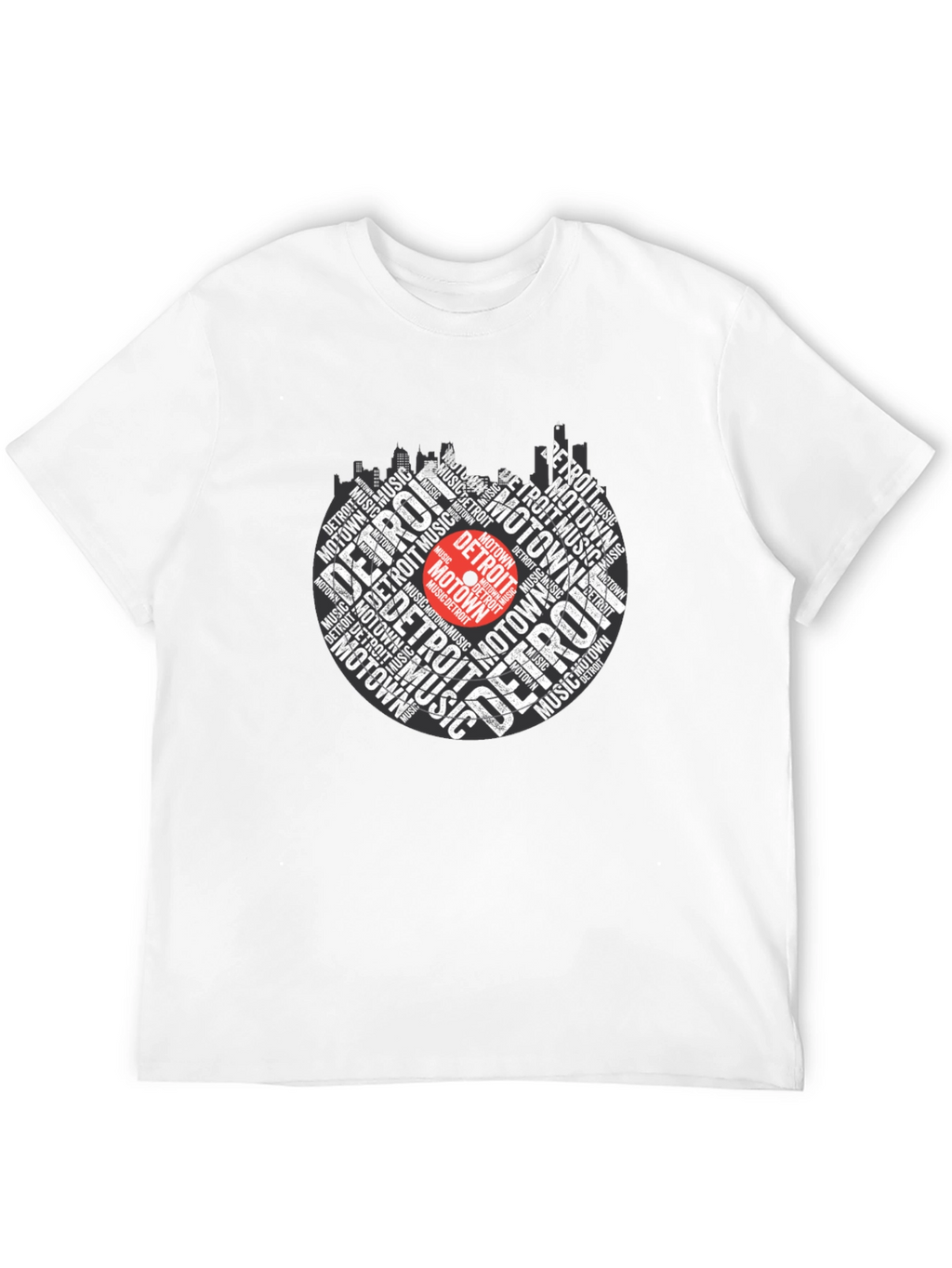 Detroit Motown Music Graphic Tee