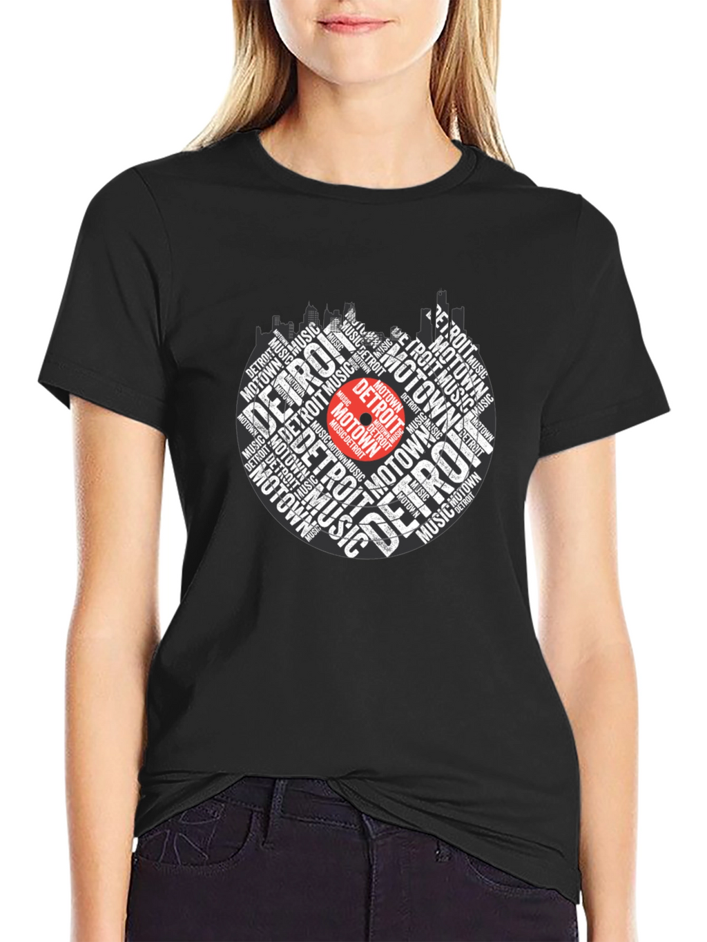 Detroit Motown Music Graphic Tee