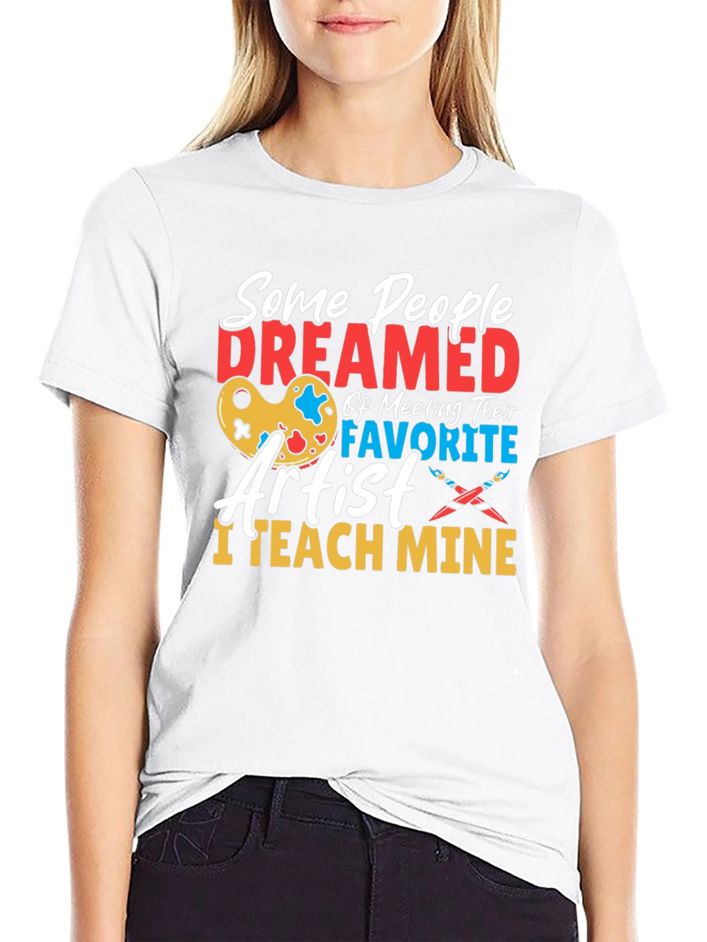 Artist Teacher Graphic T-Shirt