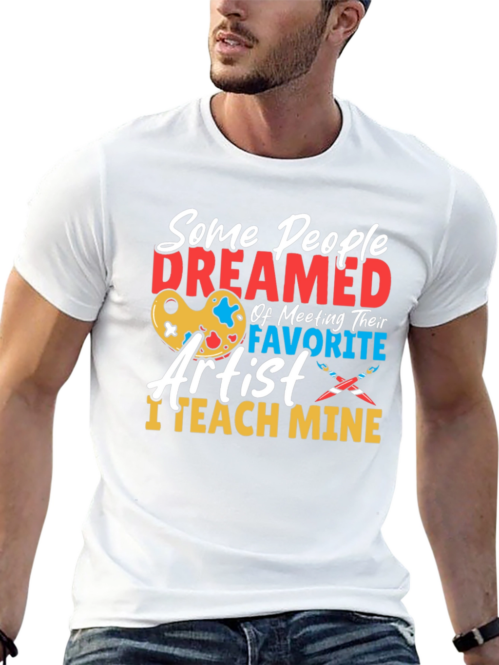 Artist Teacher Graphic T-Shirt
