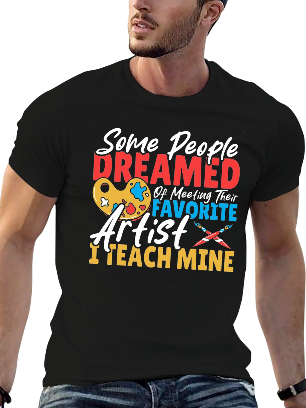Artist Teacher Graphic T-Shirt
