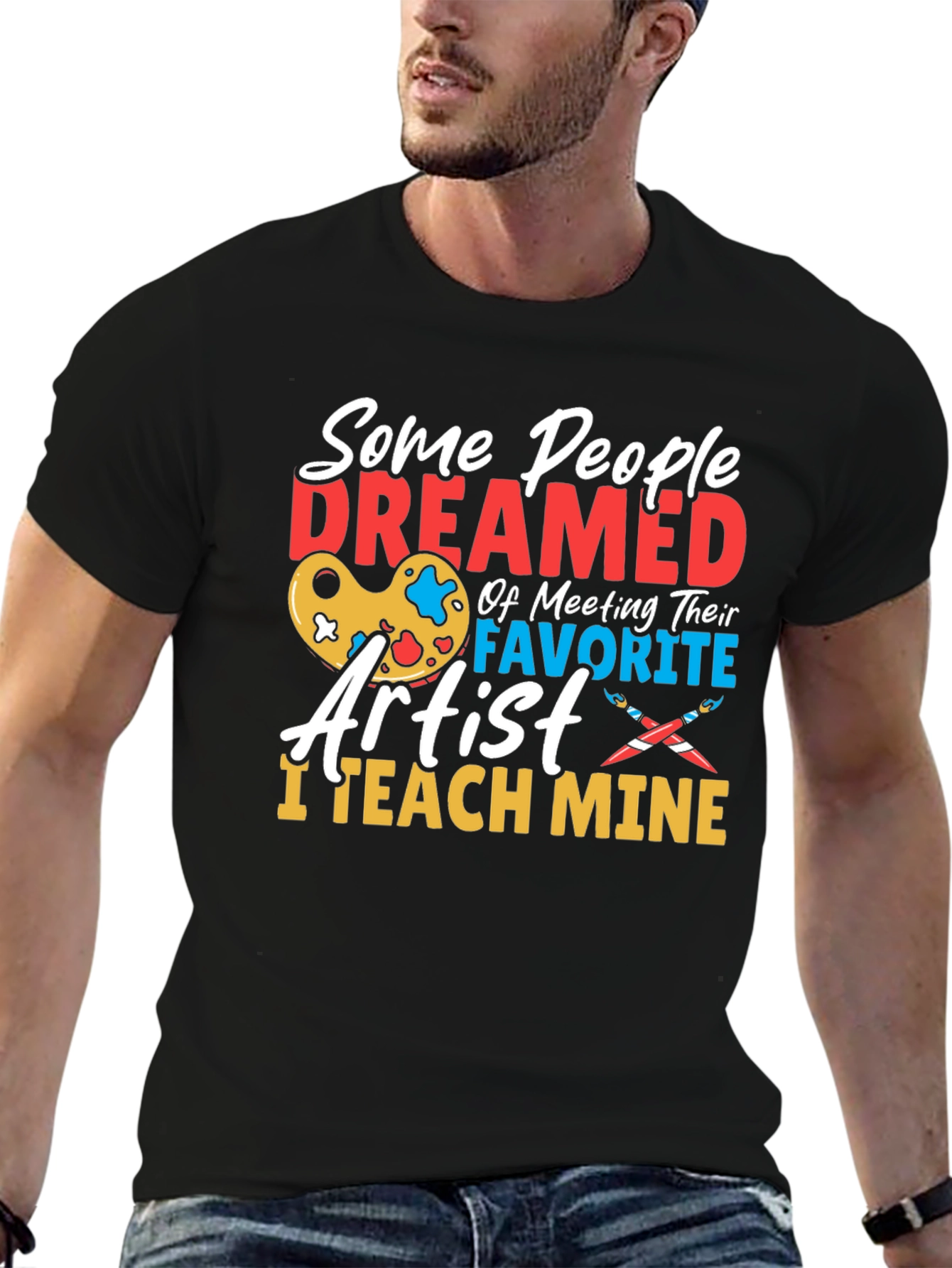 Artist Teacher Graphic T-Shirt