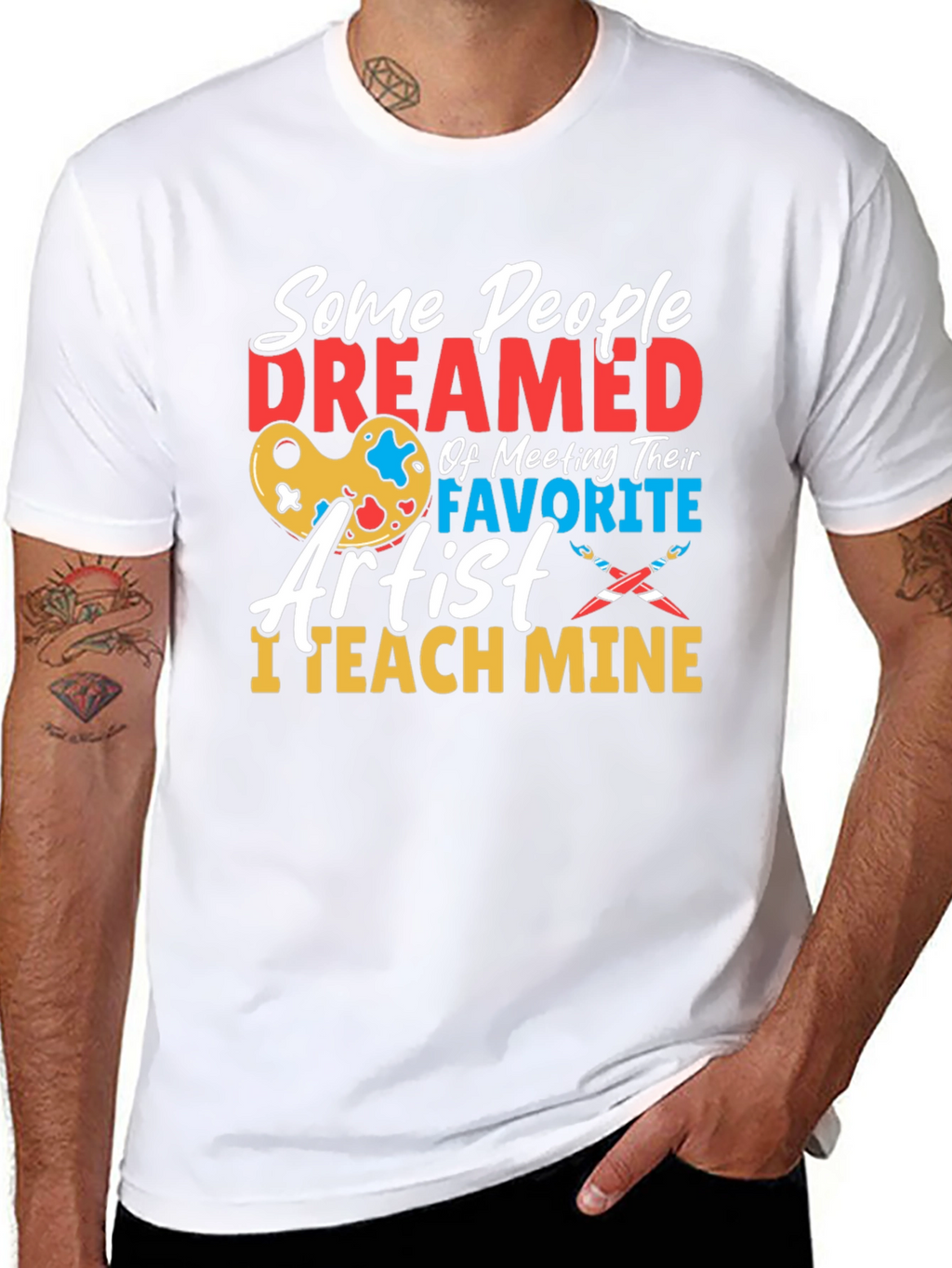 Artist Teacher Graphic T-Shirt