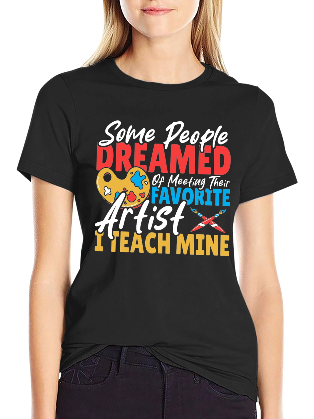 Artist Teacher Graphic T-Shirt