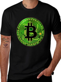 Bitcoin Circuit Board Graphic T-Shirt