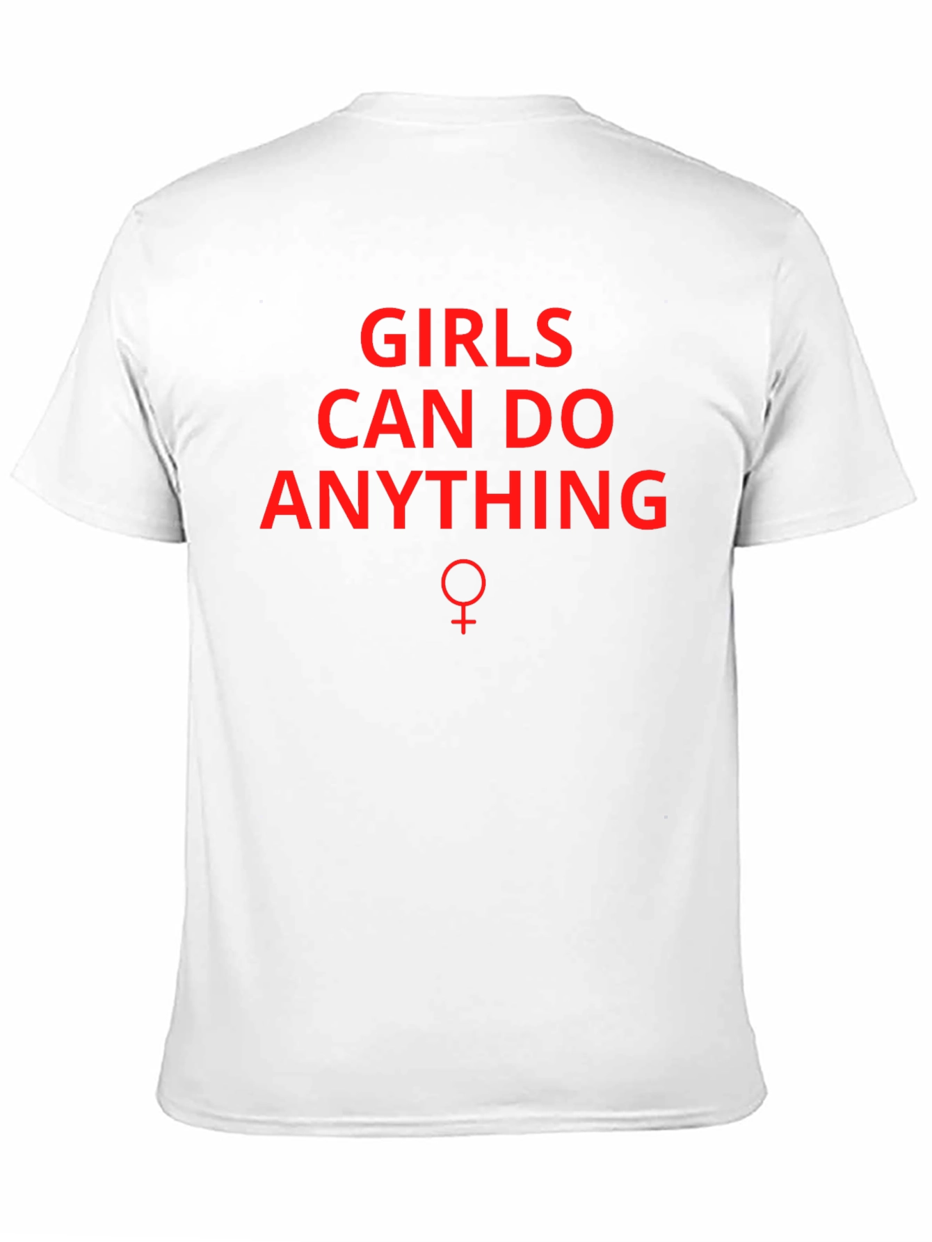 Girls Can Do Anything Graphic Tee - Black