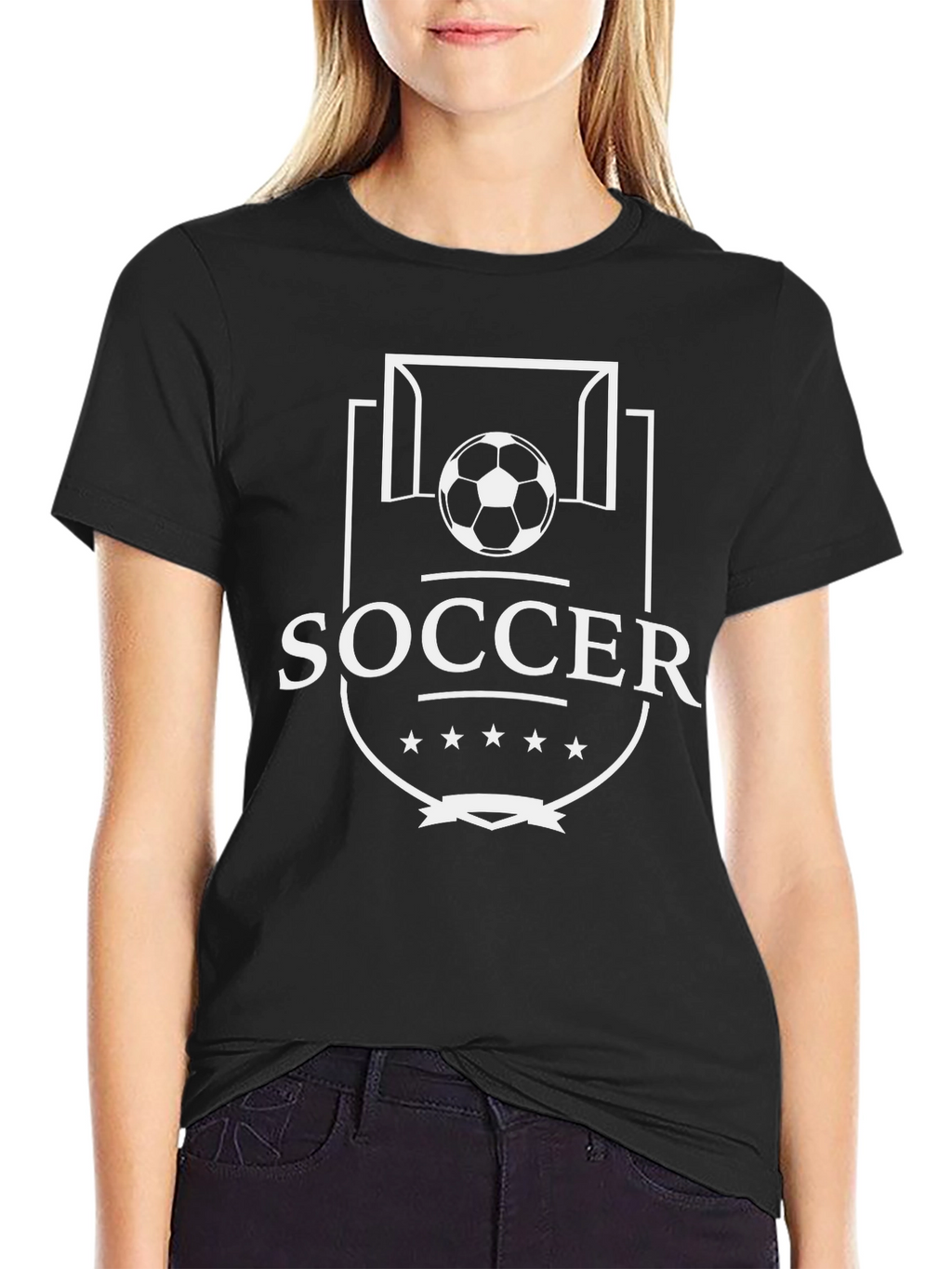 Soccer Goal Graphic T-Shirt
