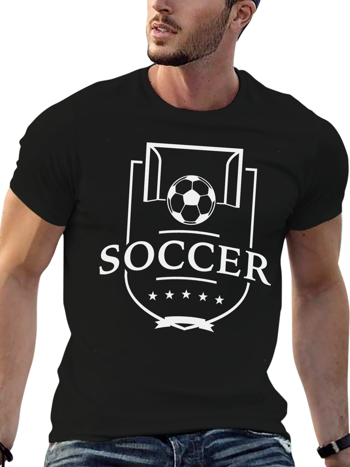 Soccer Goal Graphic T-Shirt
