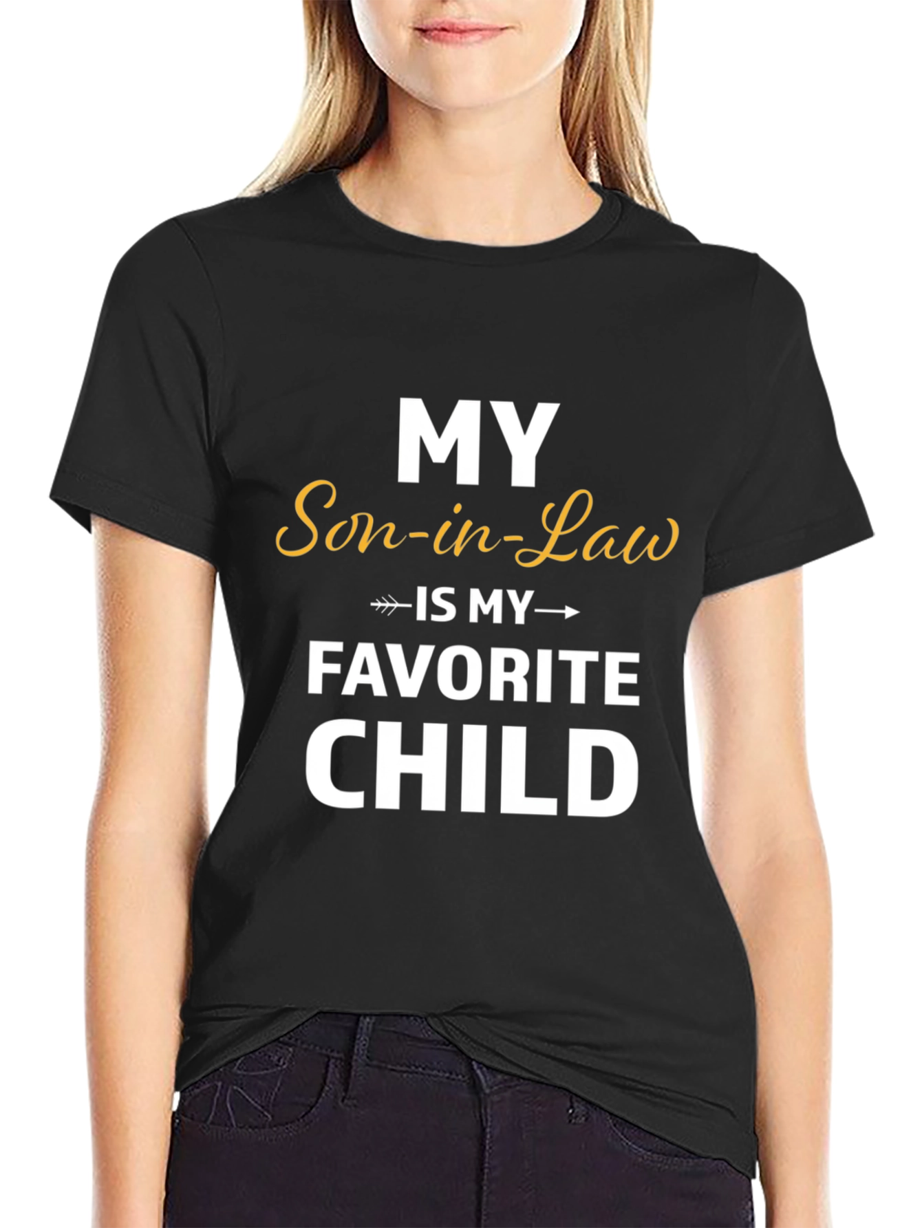 Funny Son-in-Law Favorite Child T-Shirt