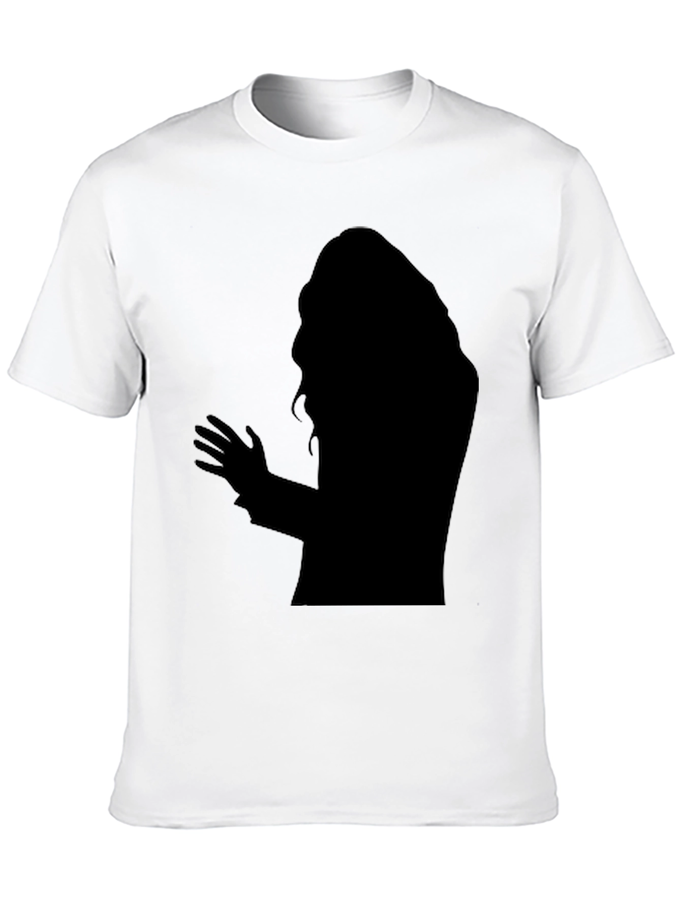 Silhouette Graphic T-Shirt - Mens Black Tee