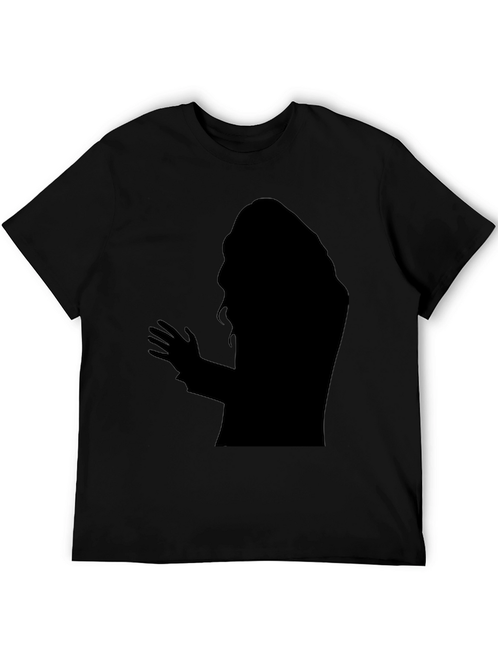 Silhouette Graphic T-Shirt - Mens Black Tee