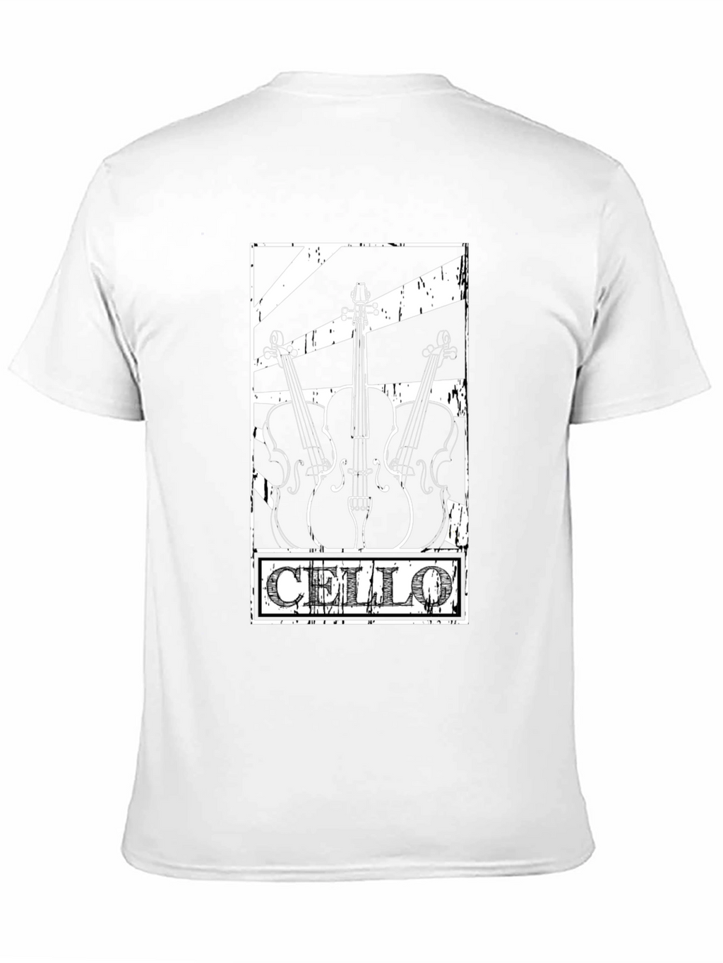 Cello Music T-Shirt - Musicians Graphic Tee