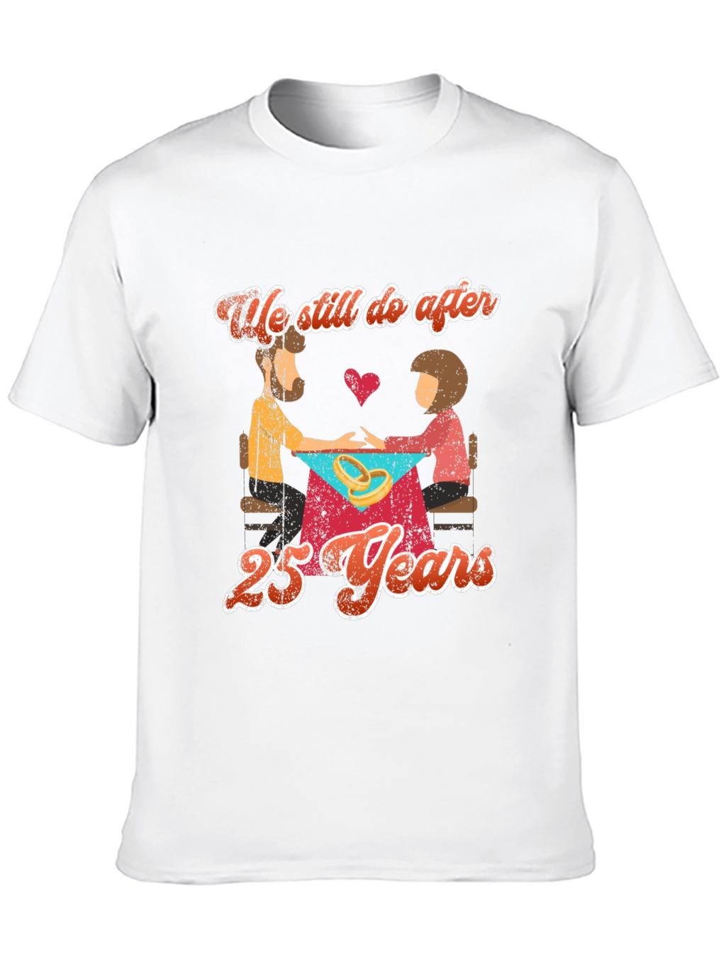 25th Anniversary Couple T-Shirt