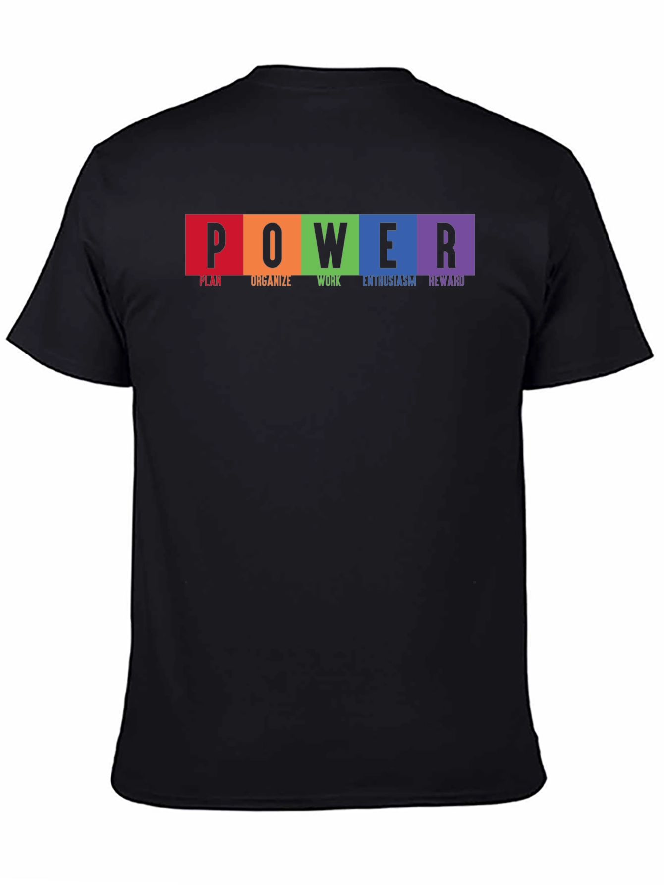 POWER Plan Achieve Succeed Graphic T-Shirt