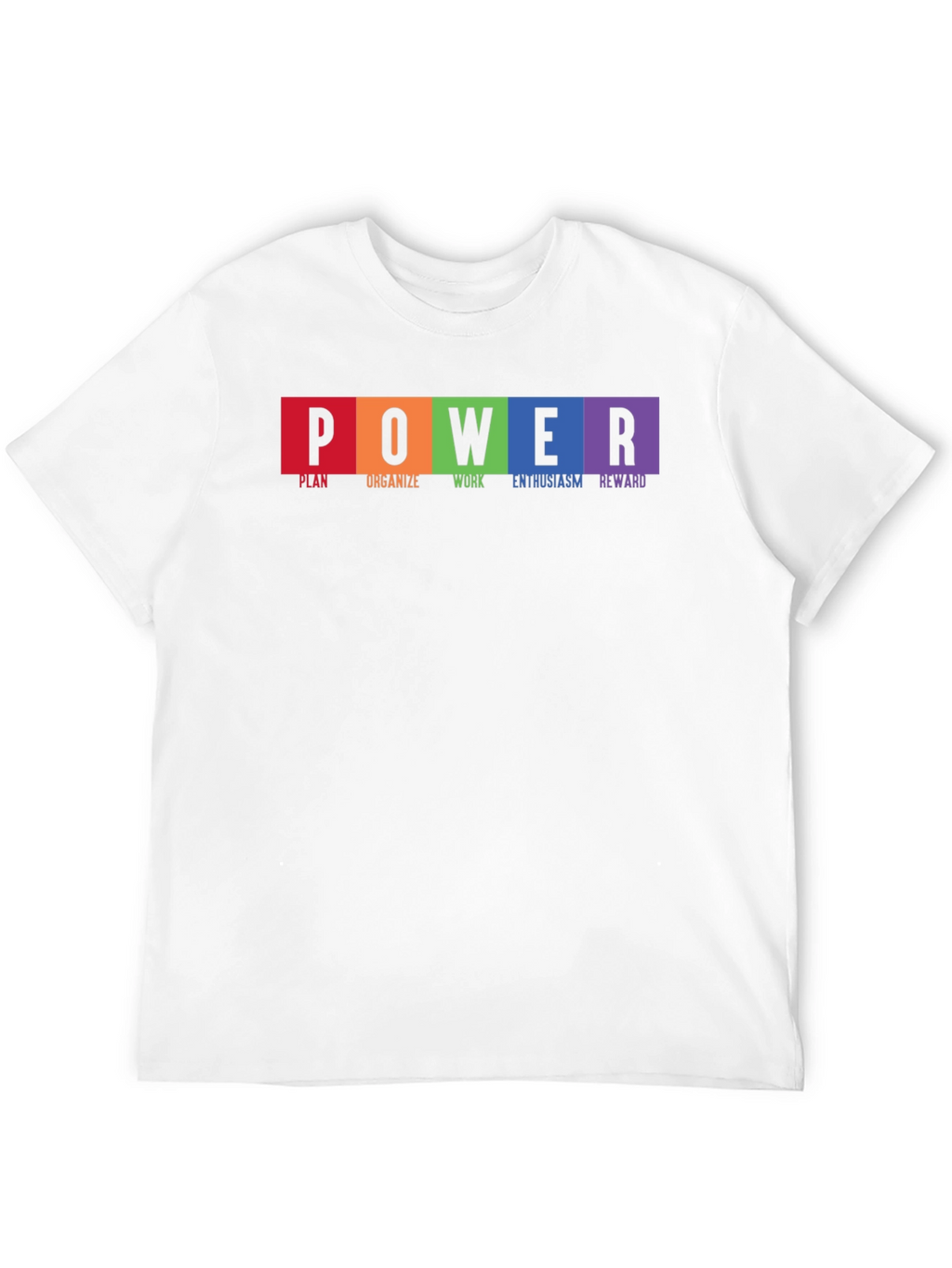 POWER Plan Achieve Succeed Graphic T-Shirt
