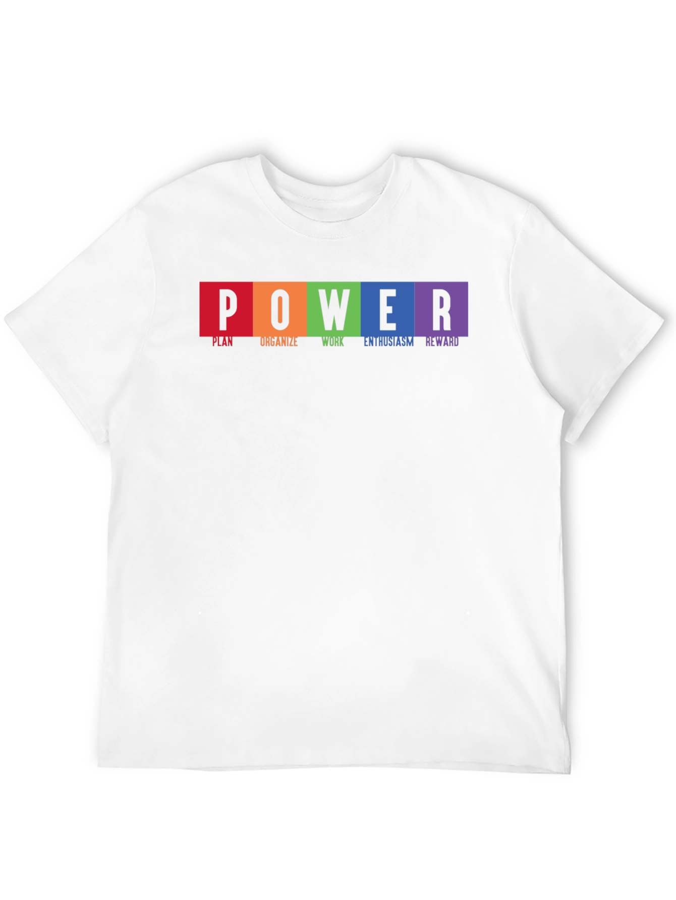 POWER Plan Achieve Succeed Graphic T-Shirt