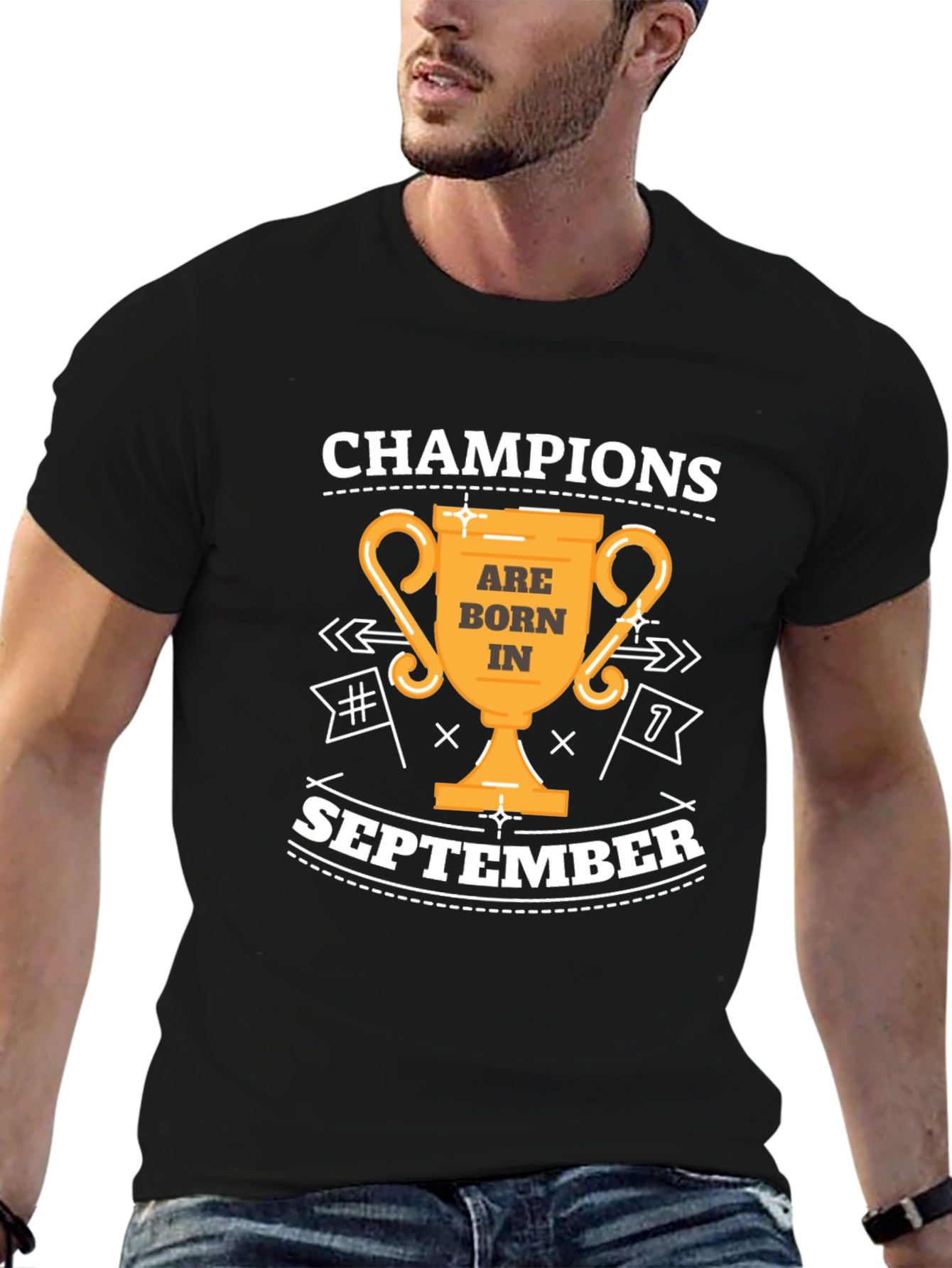 Champions Are Born In September T-Shirt