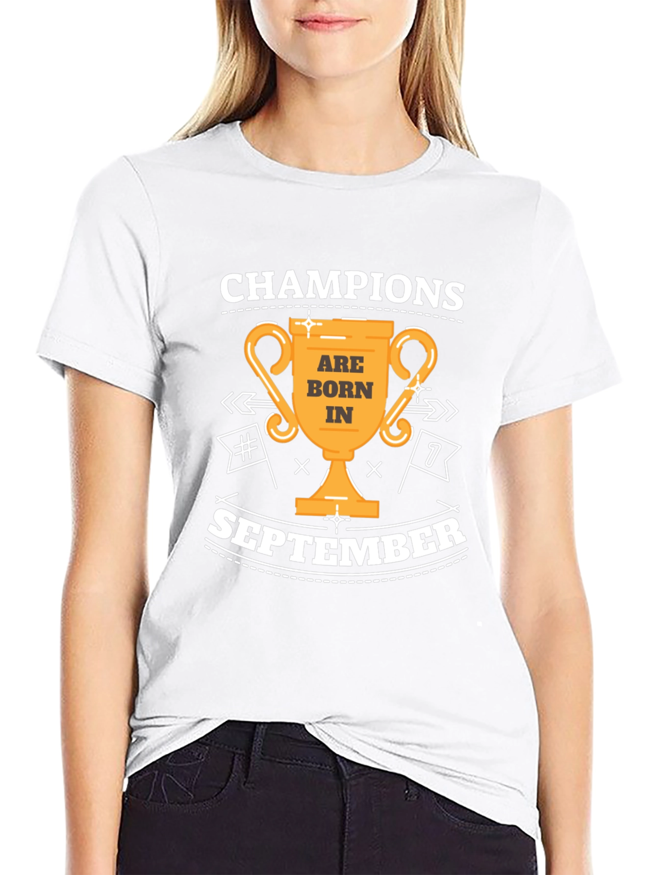 Champions Are Born In September T-Shirt