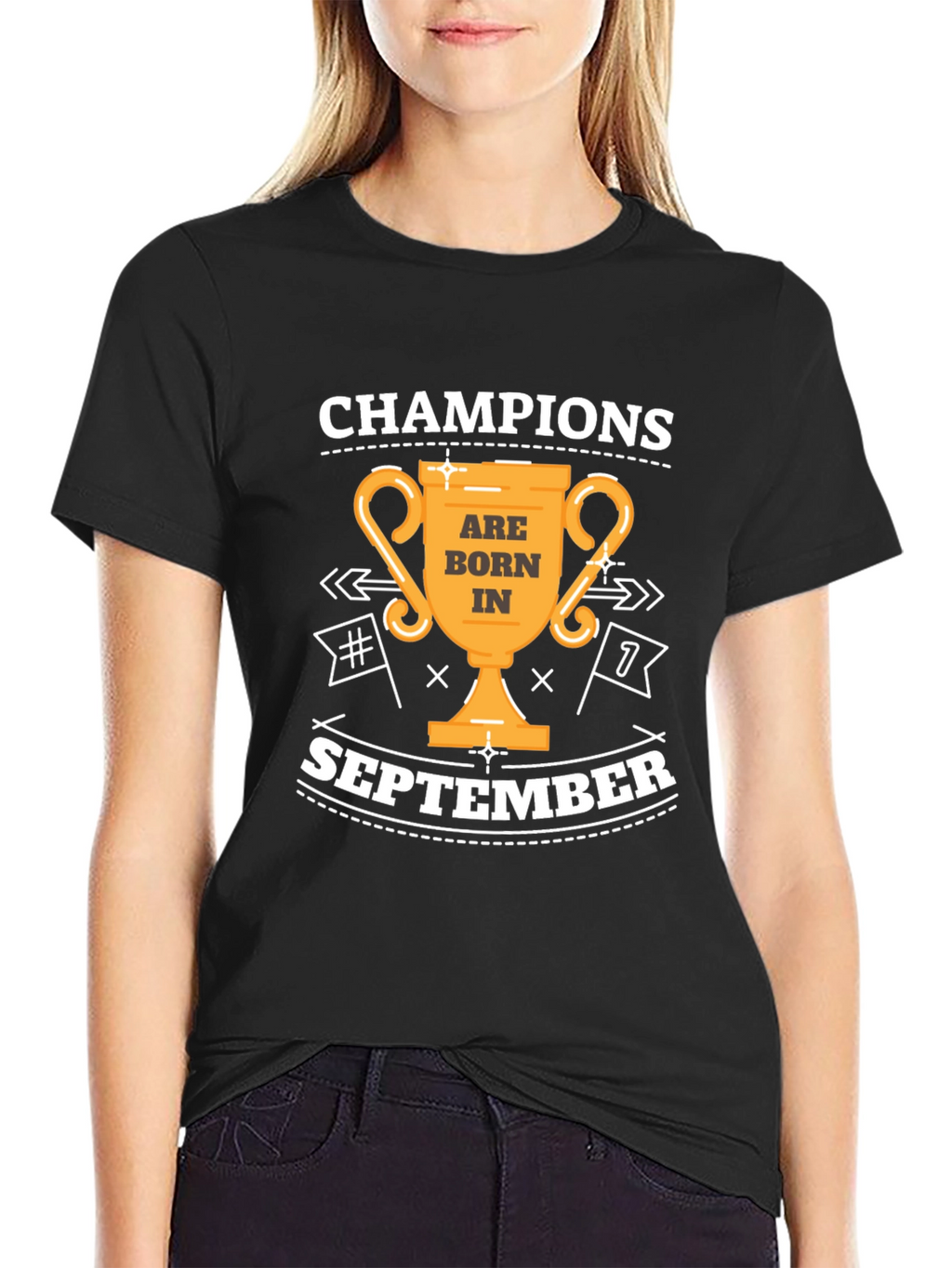 Champions Are Born In September T-Shirt
