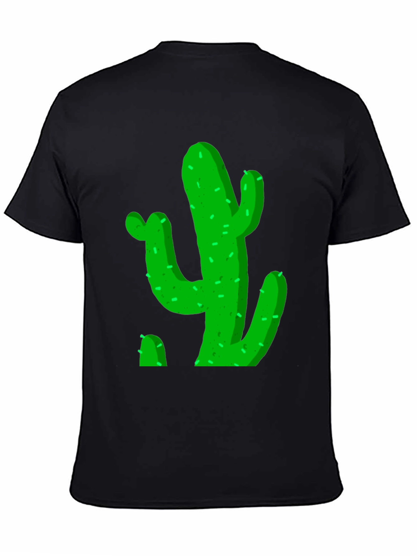 Cactus Graphic Black Tee