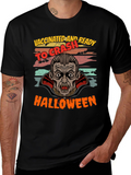 Vaccinated Vampire Halloween T-Shirt