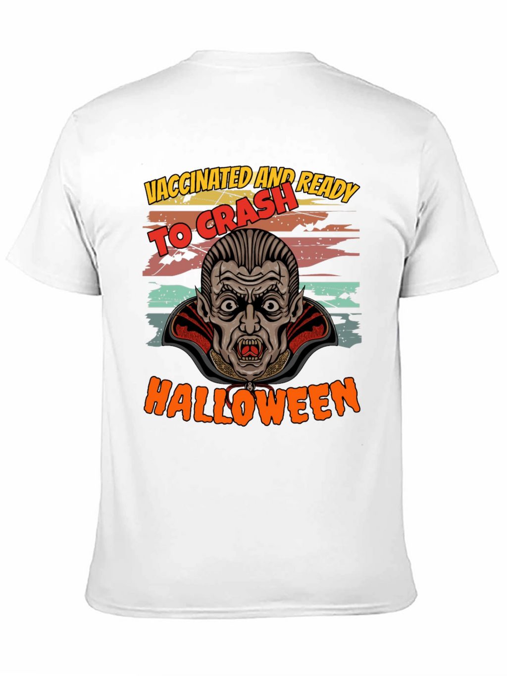 Vaccinated Vampire Halloween T-Shirt