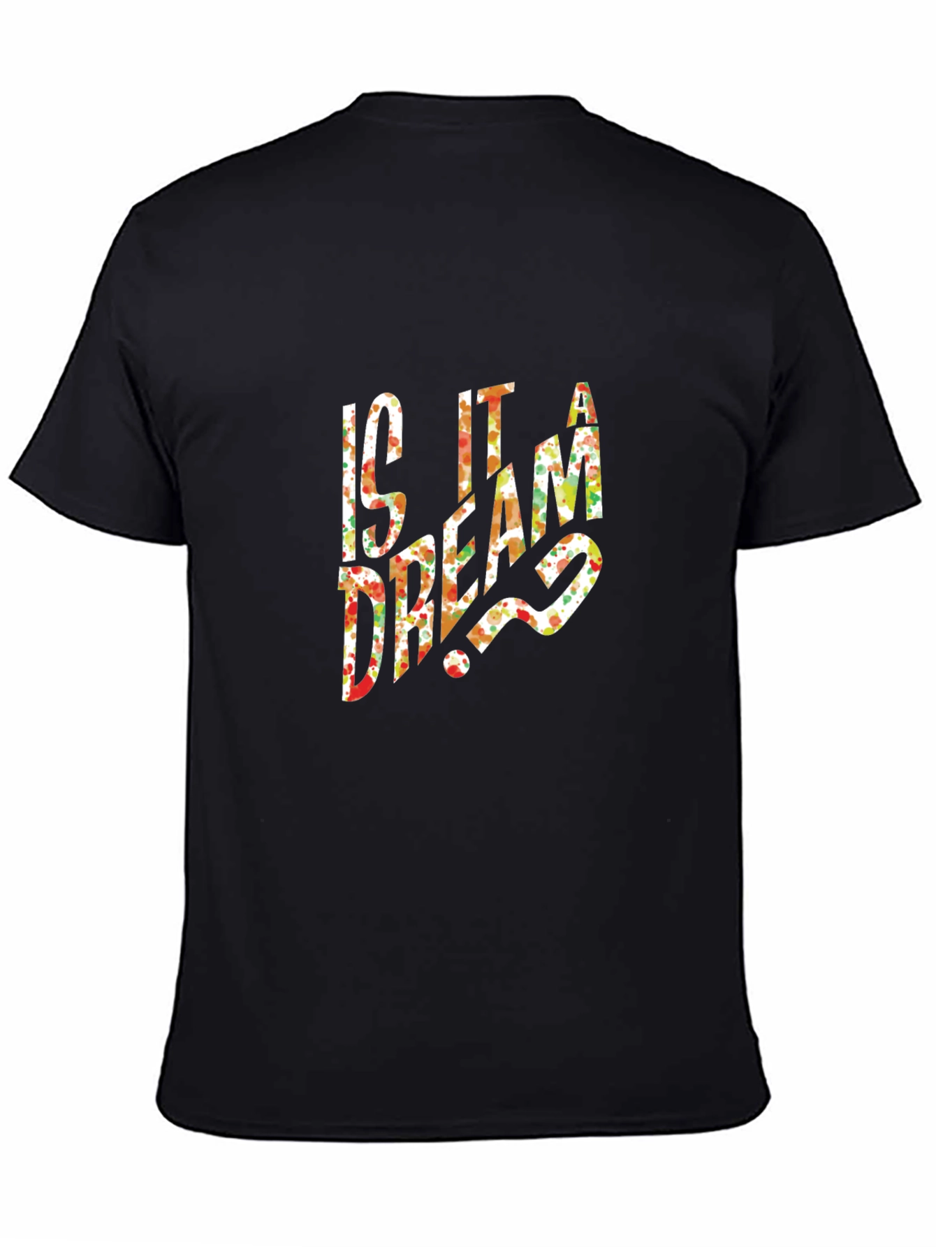 Is It a Dream? Floral Graphic Print T-Shirt