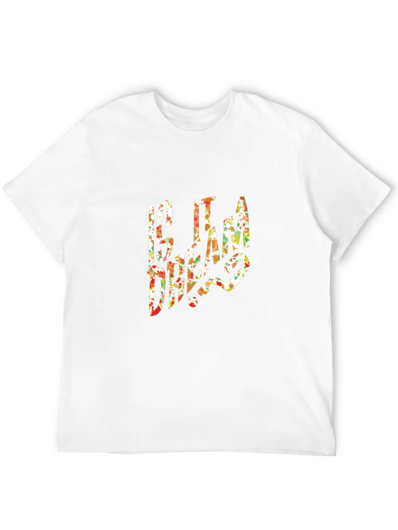 Is It a Dream? Floral Graphic Print T-Shirt