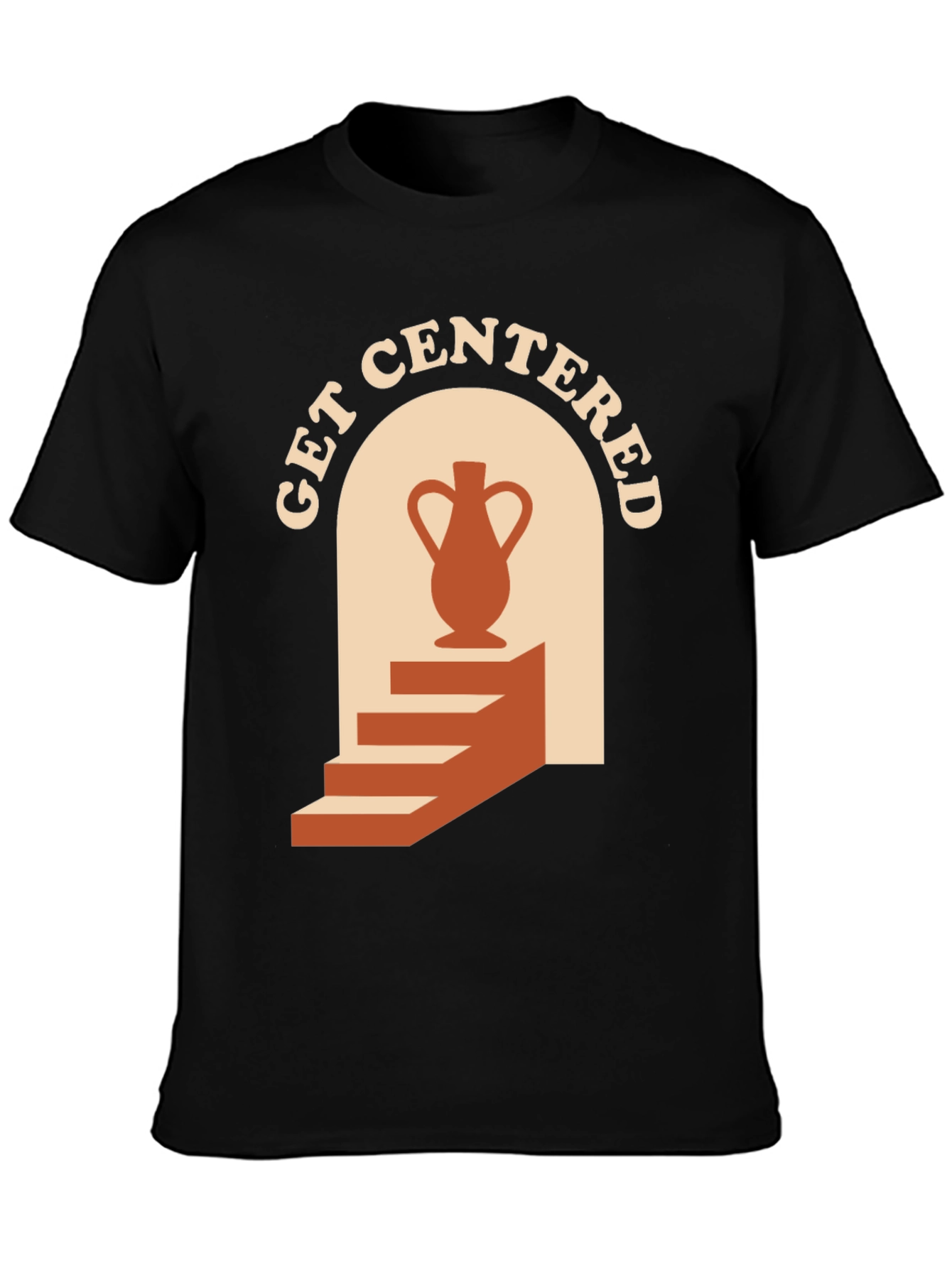 Get Centered Graphic T-Shirt