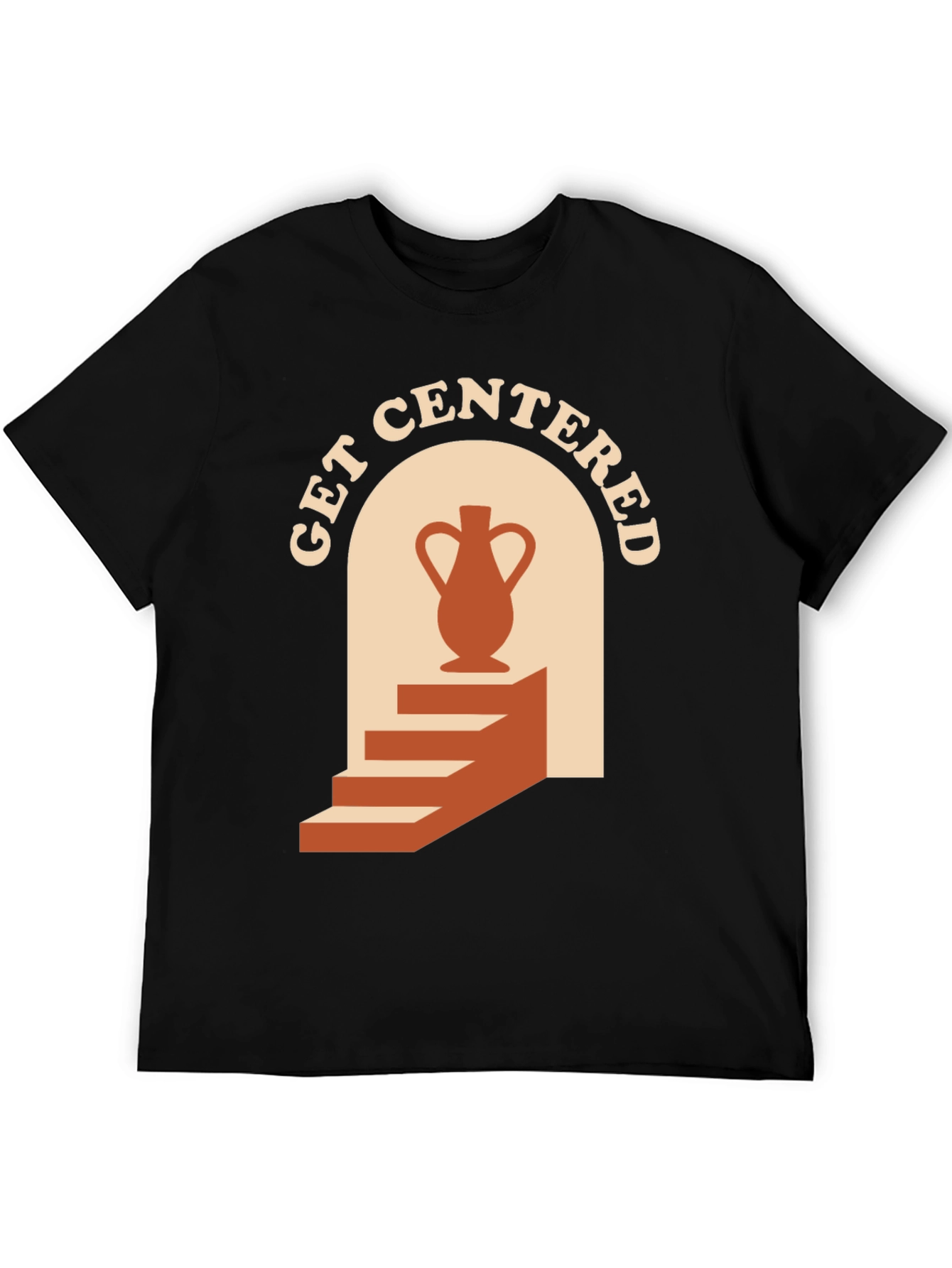 Get Centered Graphic T-Shirt