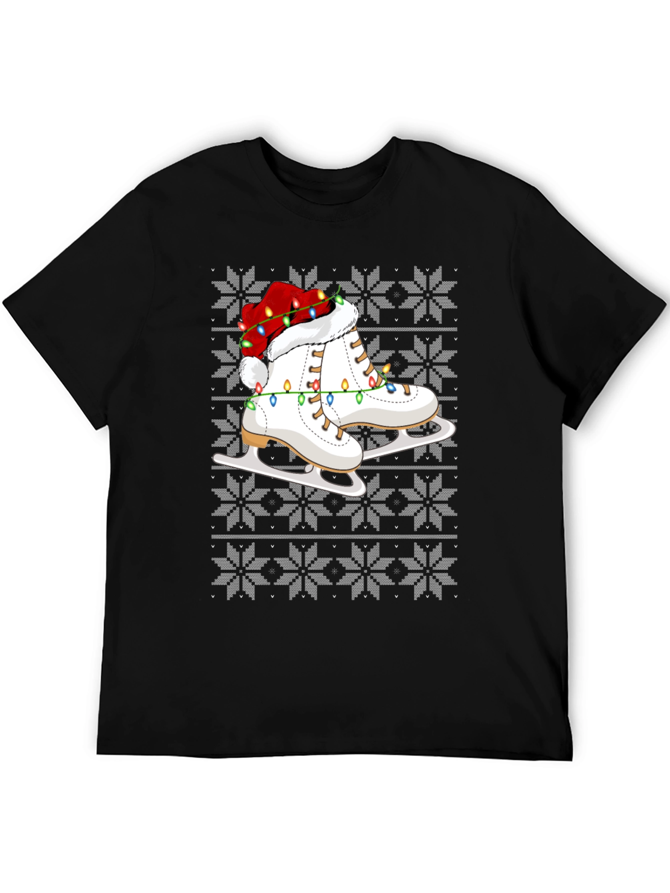 Holiday Ice Skates Graphic Tee