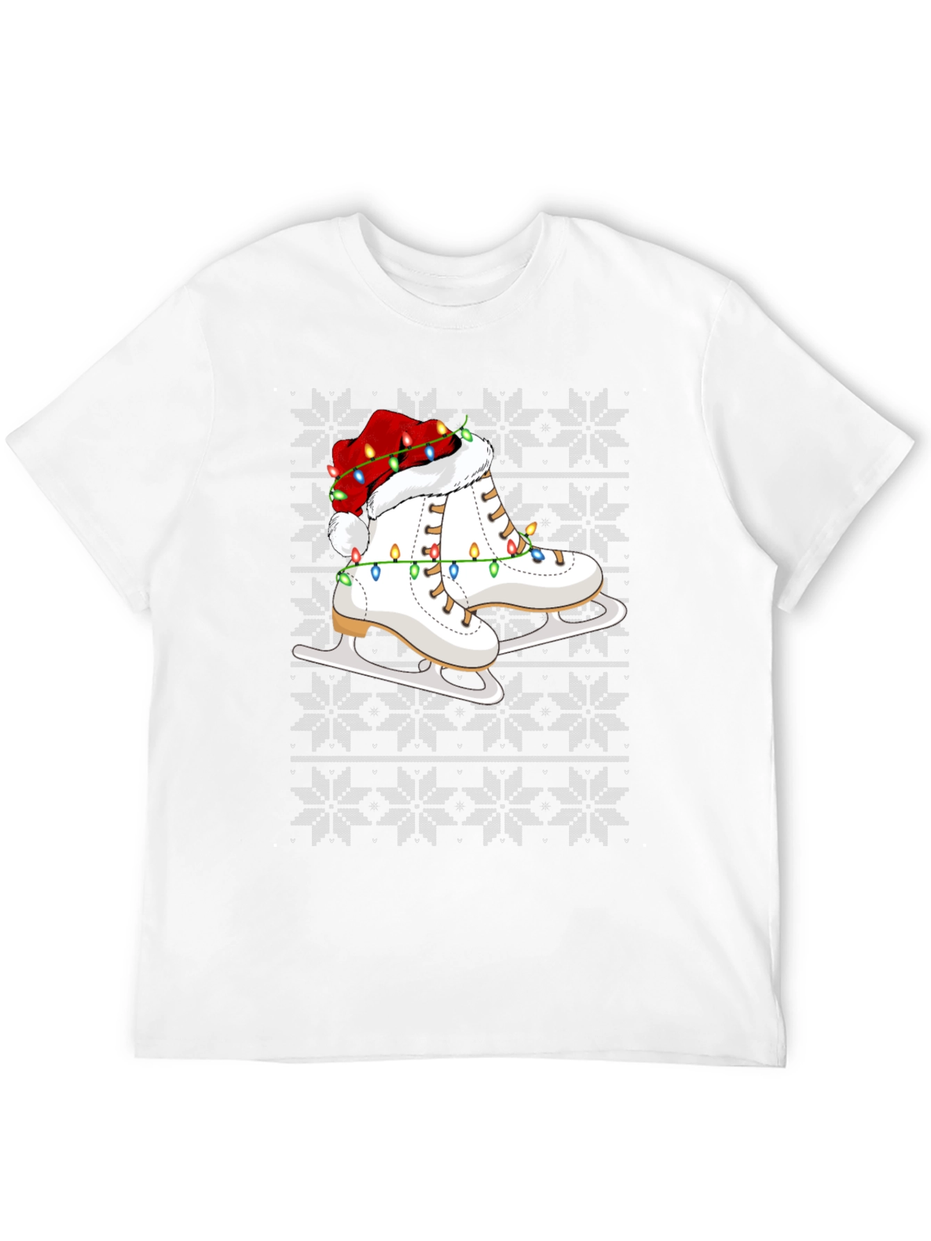 Holiday Ice Skates Graphic Tee