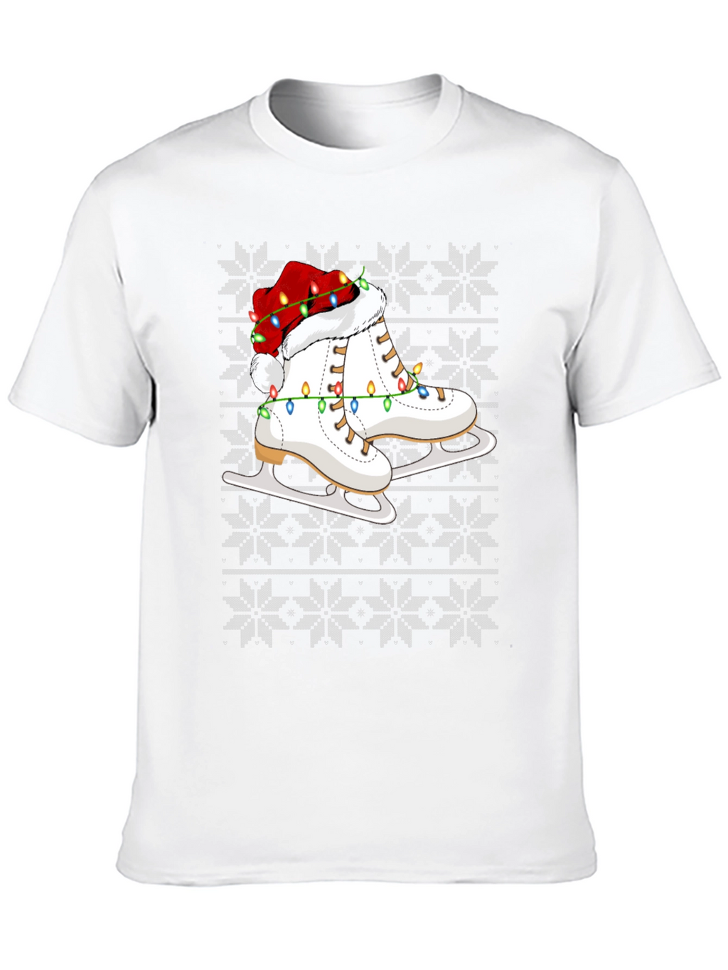 Holiday Ice Skates Graphic Tee