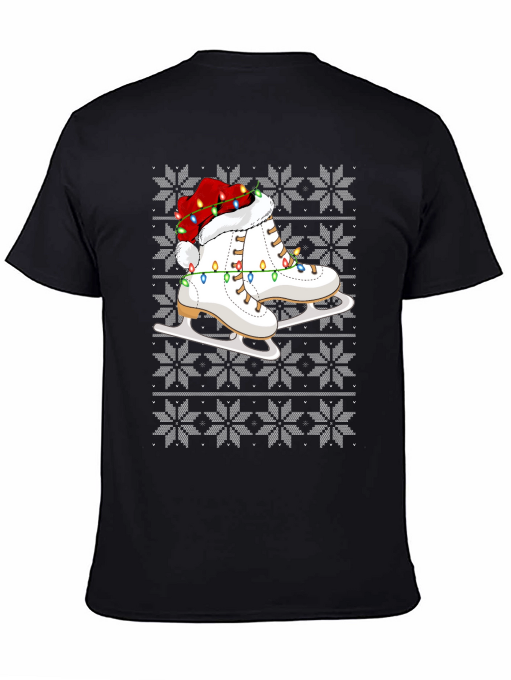 Holiday Ice Skates Graphic Tee