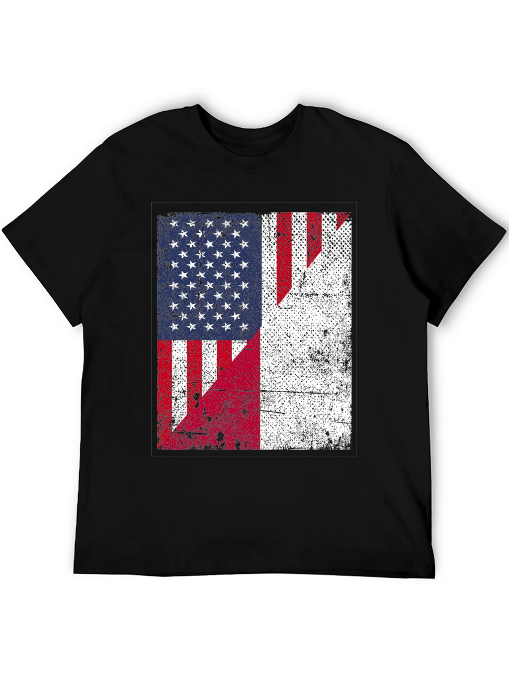 USA & Poland Flag T-Shirt