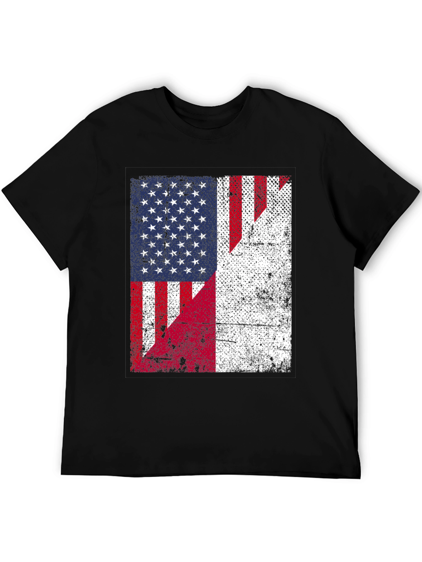 USA & Poland Flag T-Shirt
