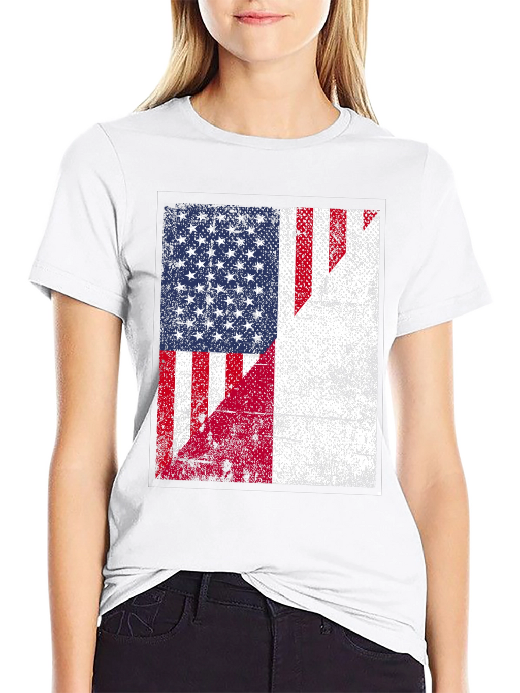 USA & Poland Flag T-Shirt