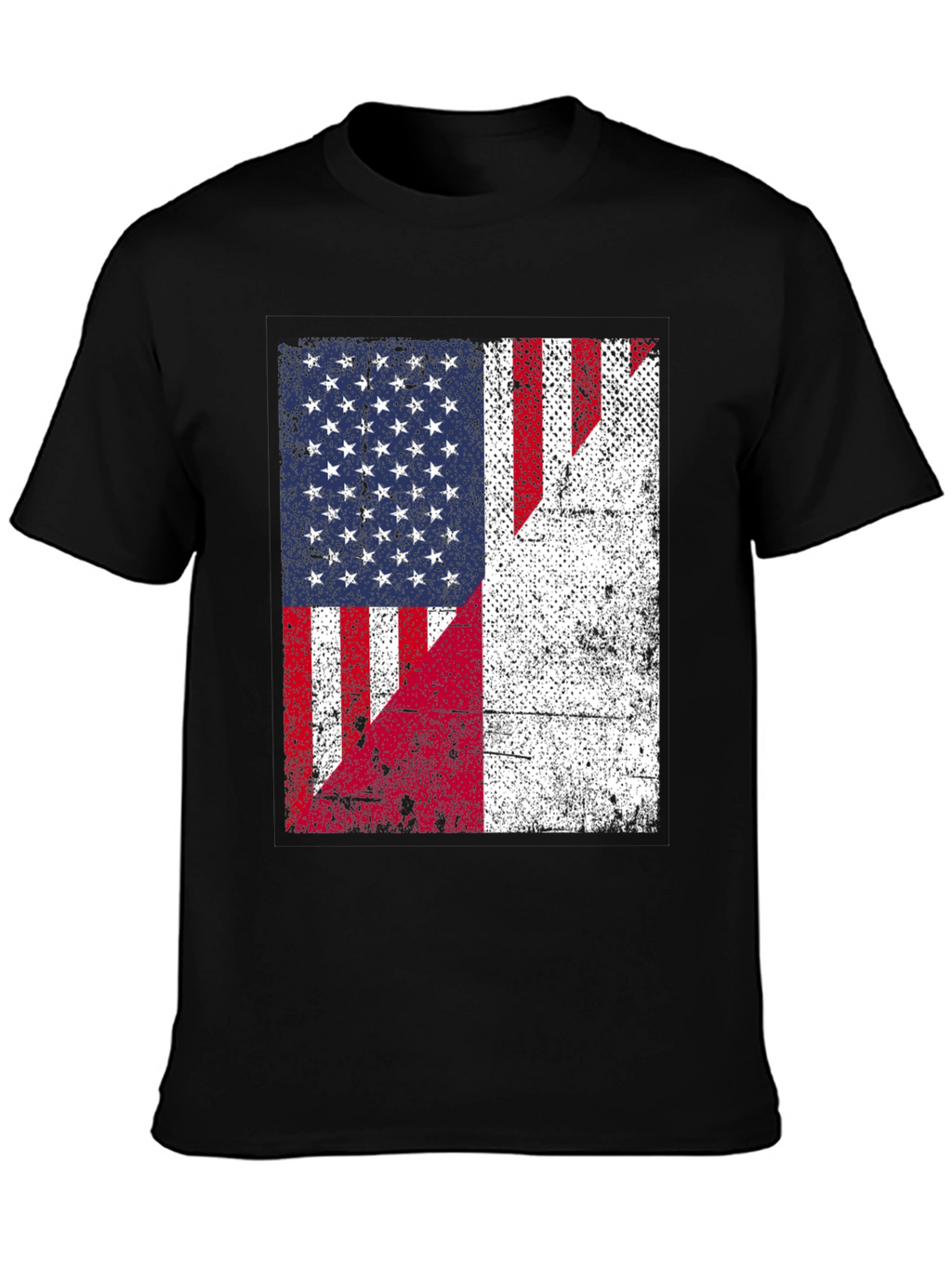 USA & Poland Flag T-Shirt