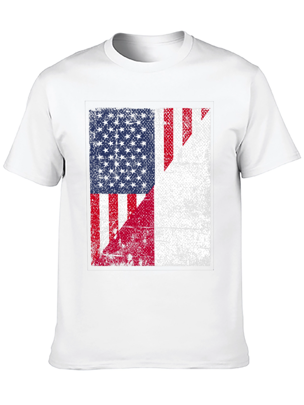 USA & Poland Flag T-Shirt