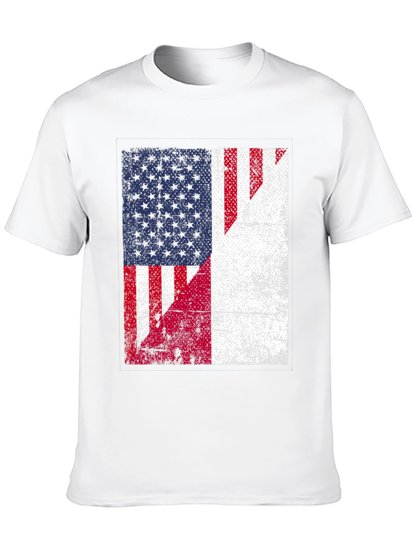 USA & Poland Flag T-Shirt