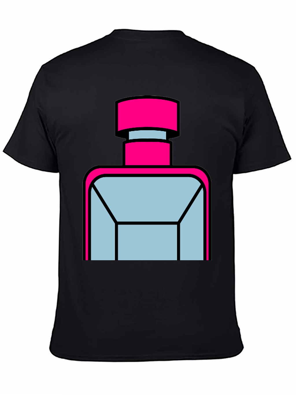 Modern Perfume Bottle Graphic Tee - Unisex