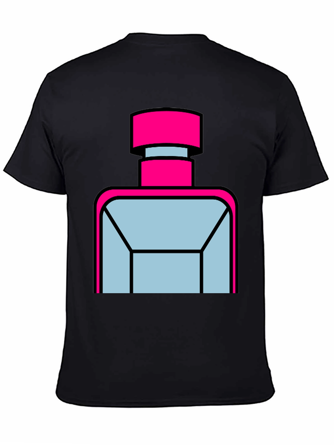 Modern Perfume Bottle Graphic Tee - Unisex